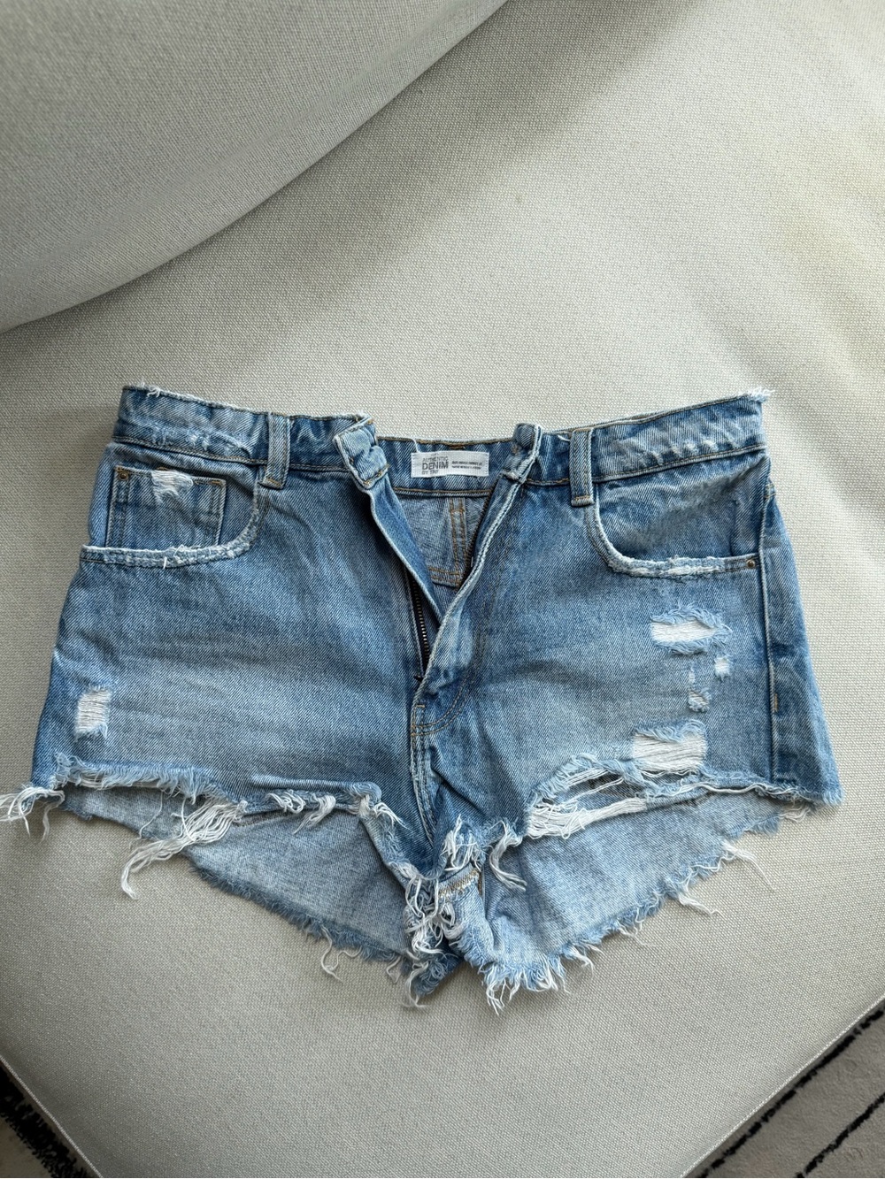 Zara denim shorts (TRF)